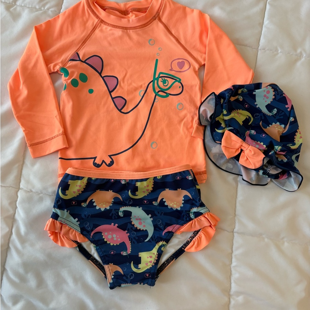 Baby Dinosaur Swim Set
